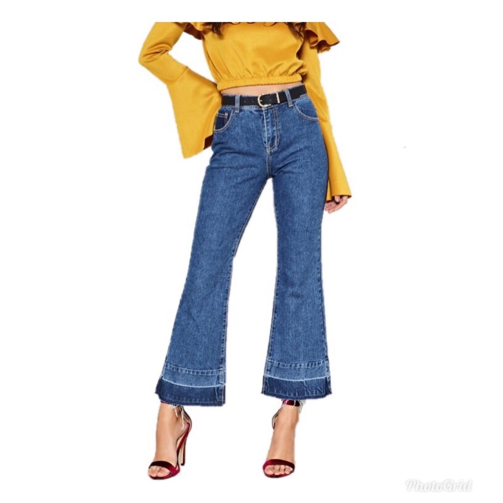 NASTY GAL Flare Jeans US Size 10 Eur 42